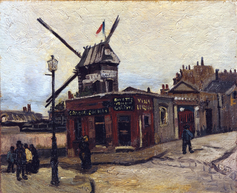 De Moulin de la Galette - Vincent van Gogh