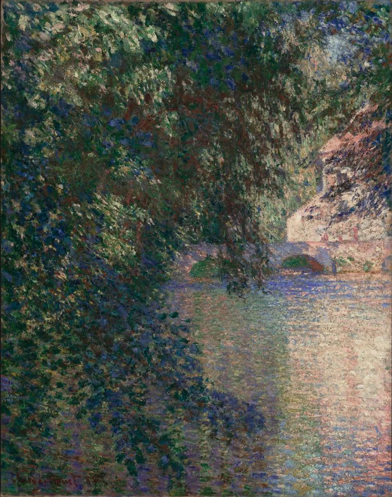 Molen bij Limetz - Claude Monet