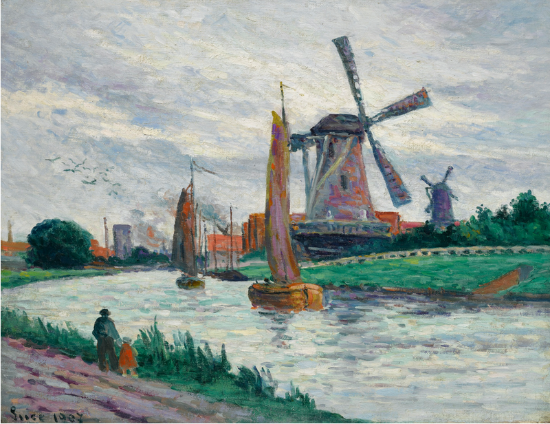 Molen in Holland - Maximilien Luce