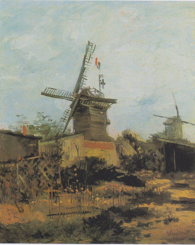 De windmolens van Montmartre - Vincent van Gogh