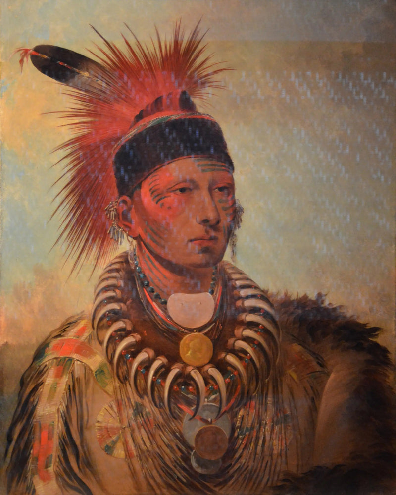 Mu-hu-she-kaw (De witte wolk) - George Catlin

Source:
Mu-hu-she-kaw (Le nuage blanc) - George Catlin