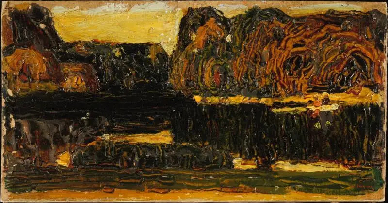 München, Engelse tuin (Meer en Kano) - Vassily Kandinsky