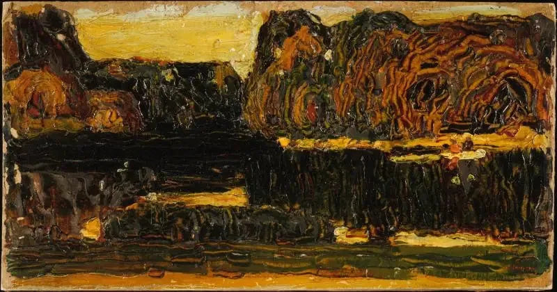 München, Engelse tuin (Meer en Kano) - Vassily Kandinsky
