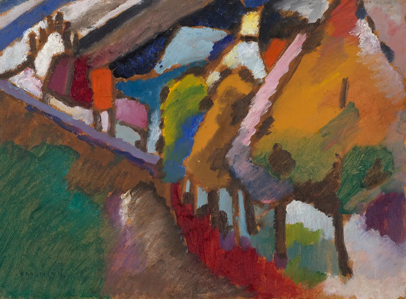 Murnau - Kasteel en kerk - Vassily Kandinsky