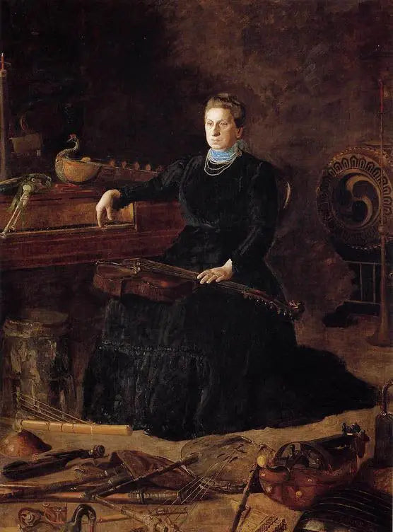 Oude muziek (Portret van Sarah Sagehorn Frishmuth) - Thomas Eakins

Source:
Musique désuète (Portrait de Sarah Sagehorn Frishmuth) - Thomas Eakins