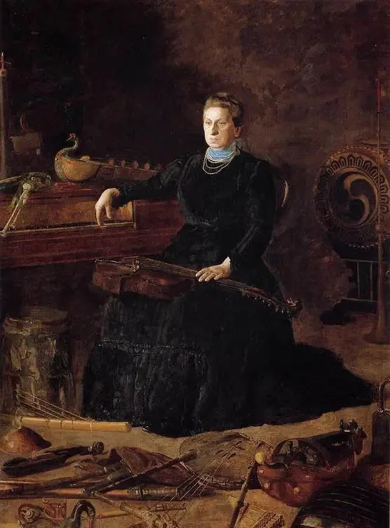 Oude muziek (Portret van Sarah Sagehorn Frishmuth) - Thomas Eakins

Source:
Musique désuète (Portrait de Sarah Sagehorn Frishmuth) - Thomas Eakins
