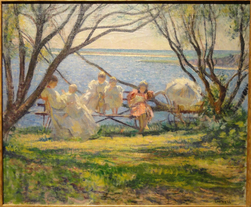 Mijn Familie in Cotuit - Edmund Charles Tarbell