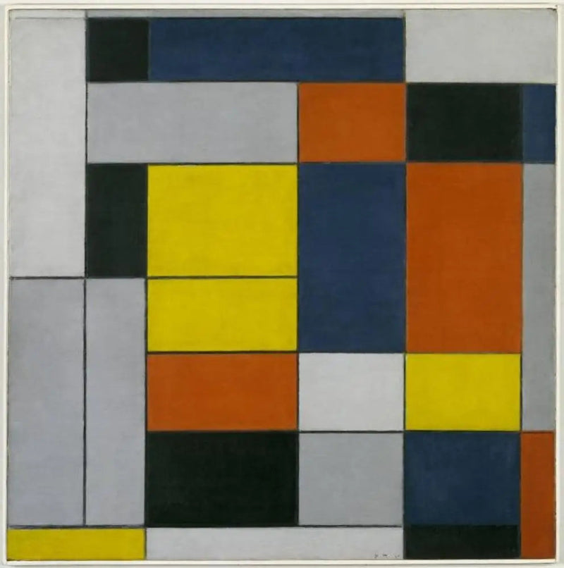 N° VI / Compositie N° II - Piet Mondrian