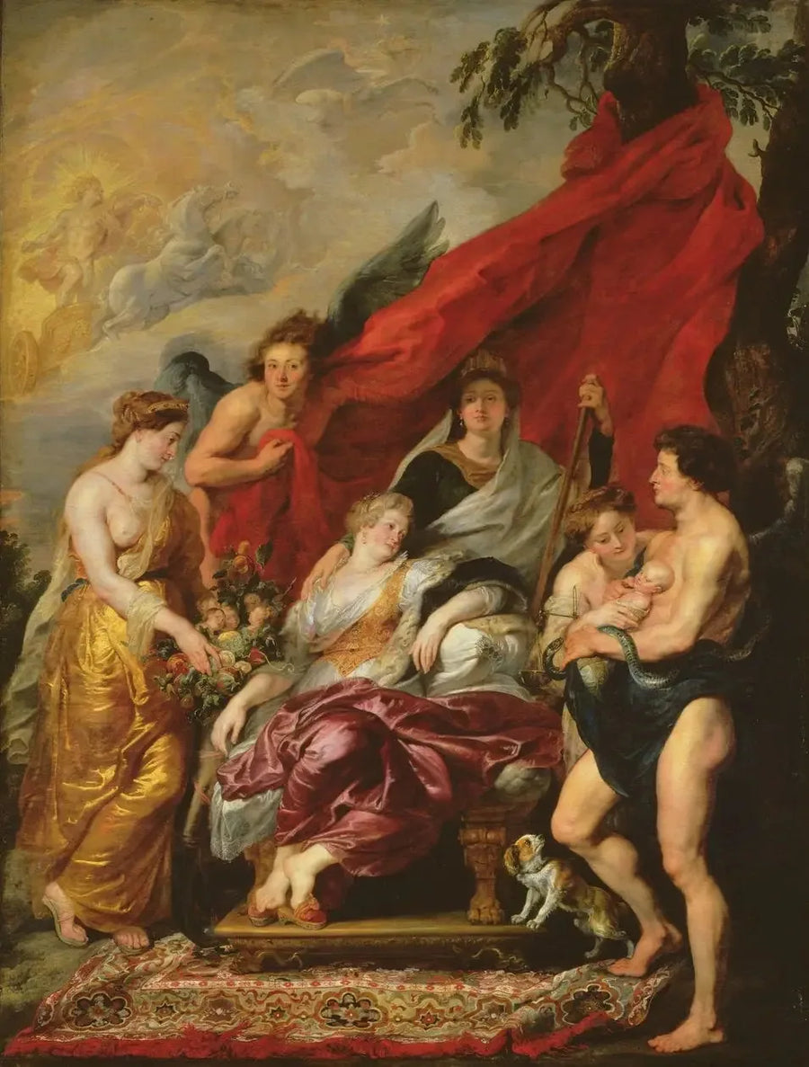 Geboorte van Lodewijk XIII - Peter Paul Rubens