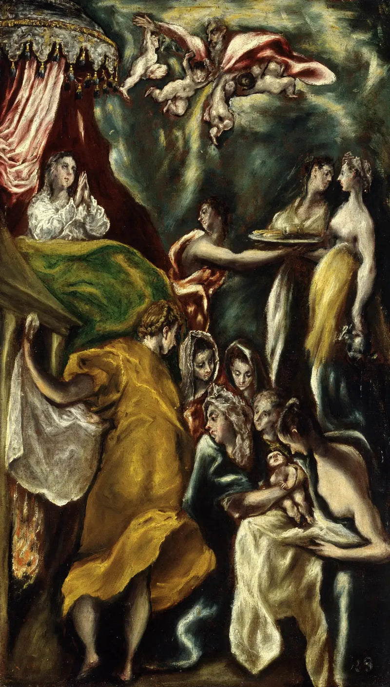 Geboorte van Maria - El Greco