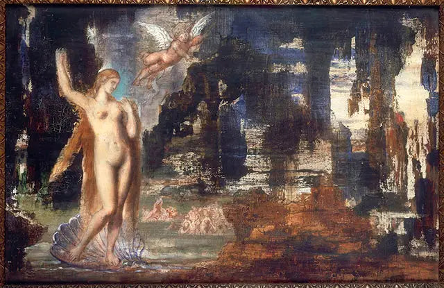 Geboorte van Venus - Gustave Moreau