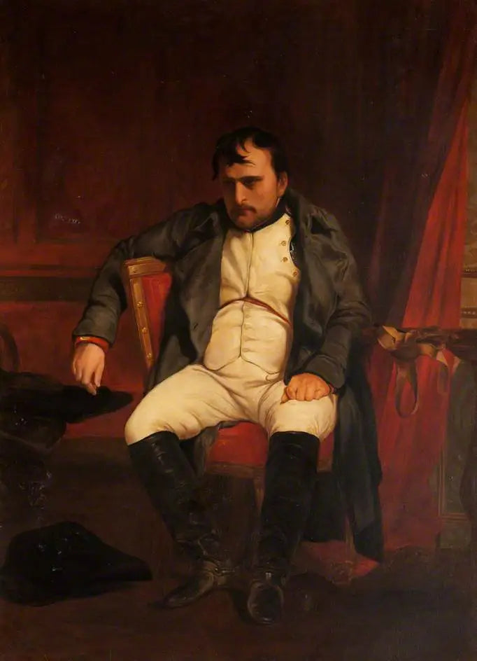 Napoleon in Fontainebleau, 31 maart 1814 - Paul Delaroche

Source:
Napoléon à Fontainebleau, le 31 mars 1814 - Paul Delaroche