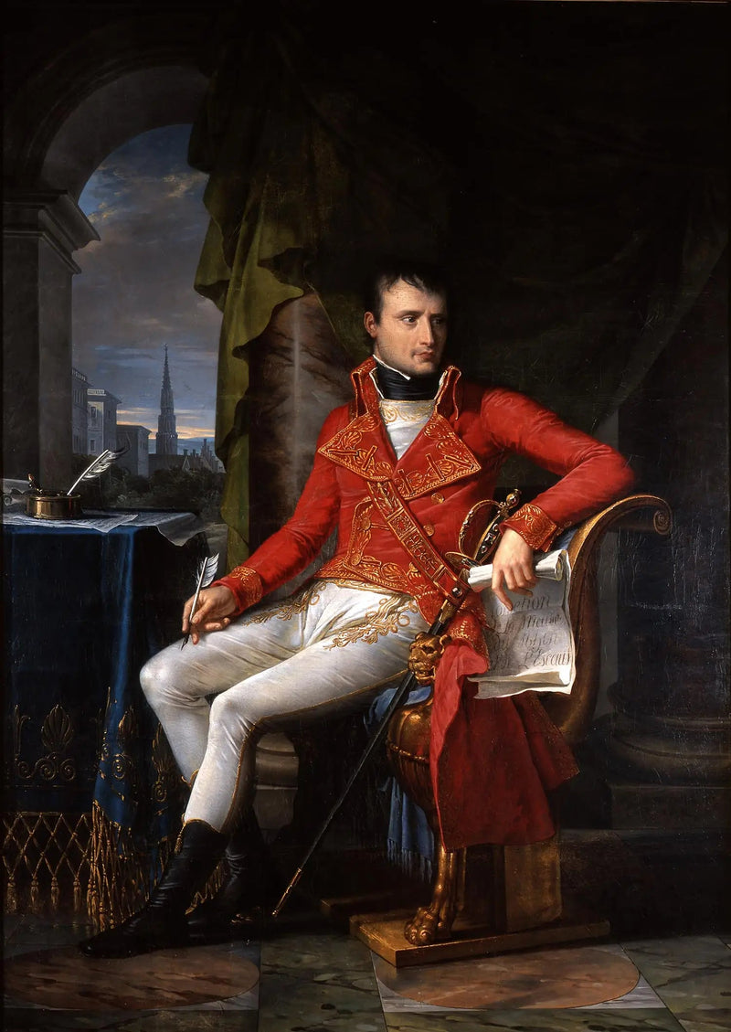 Napoleon Bonaparte, eerste consul - Charles Meynier

Source:
Napoléon Bonaparte, premier consul - Charles Meynier