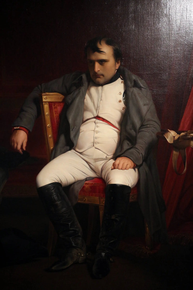 Napoleon I in Fontainebleau op 31 maart 1814 - Paul Delaroche

Source:
Napoléon Ier à Fontainebleau le 31 mars 1814 - Paul Delaroche