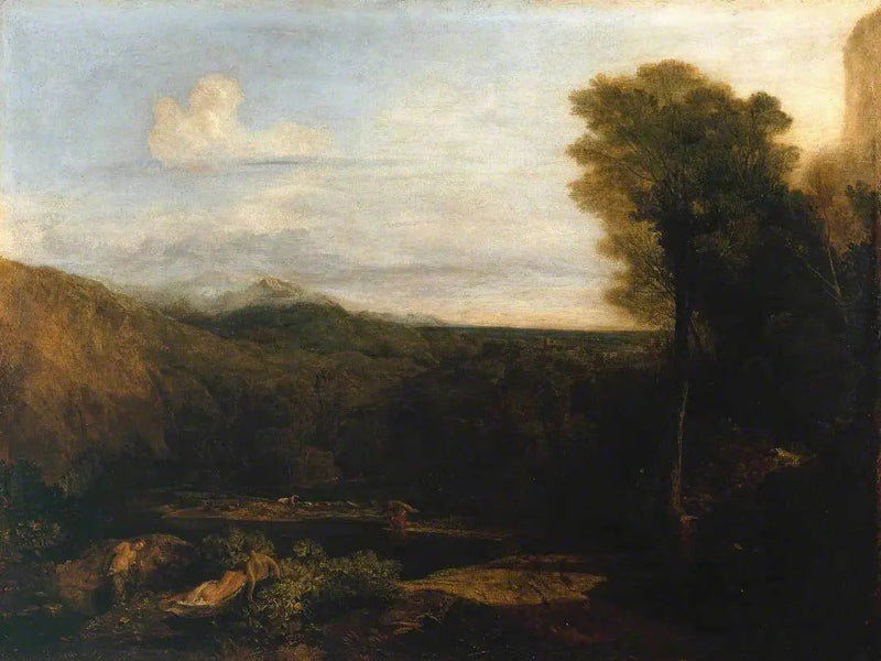 Narcissus en Echo - J. M. W. Turner