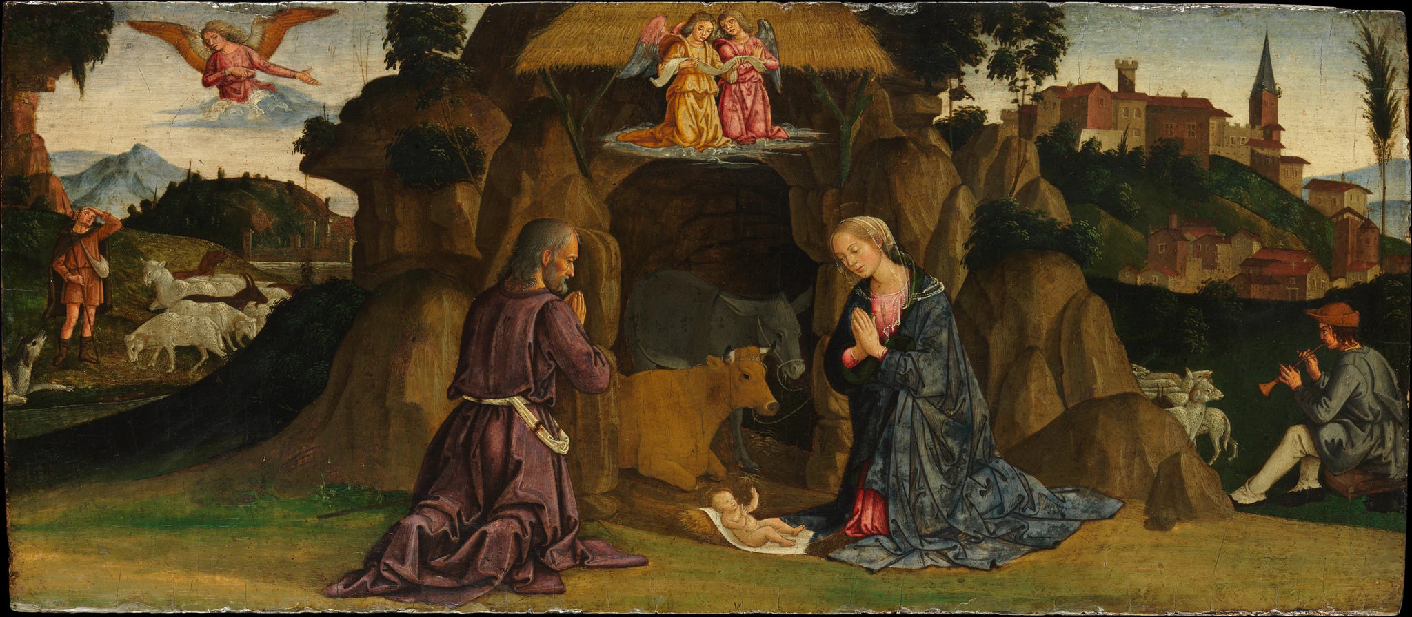La Nativité - Antoniazzo Romano (Antonio di Benedetto Aquilio)