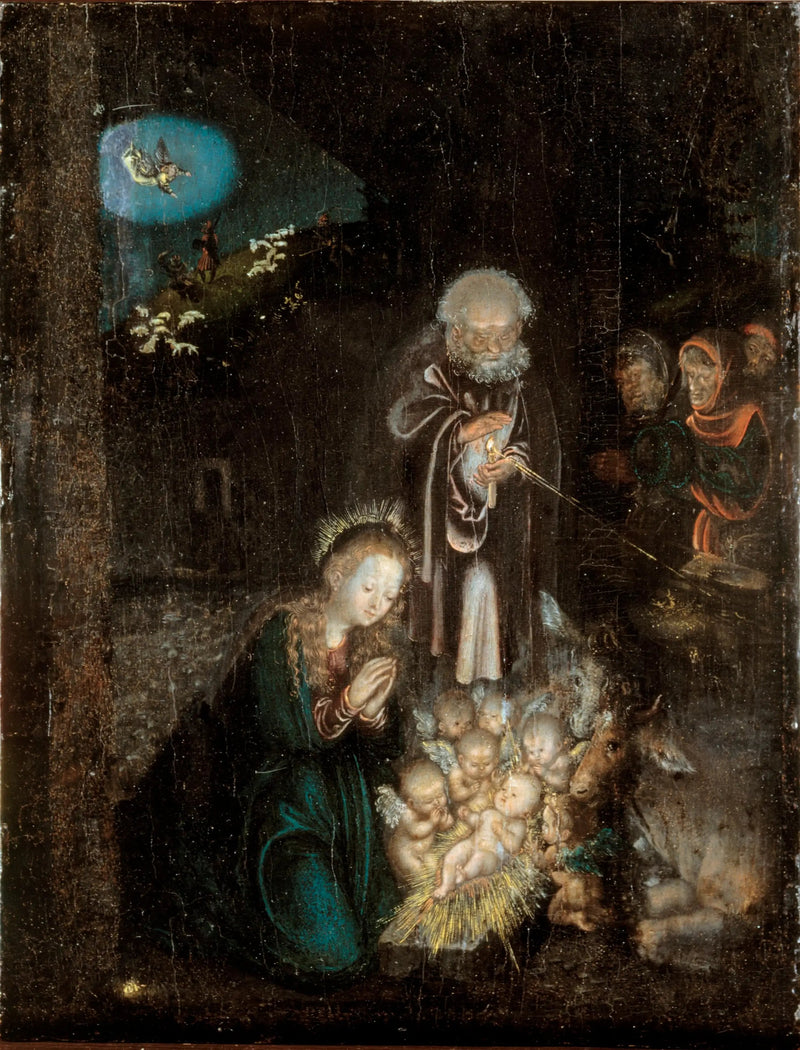 Kerststalletje - Lucas Cranach de Oudere
