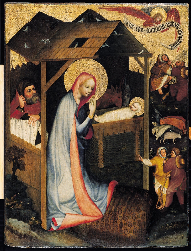 Nativiteit - Meester van het Třeboň Altarpodium