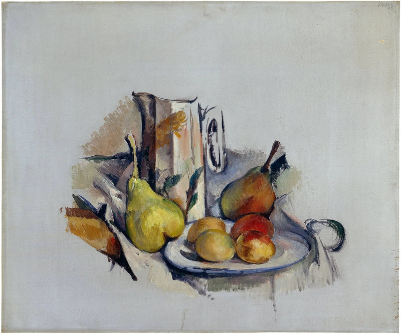 Stilleven met kruik - Paul Cézanne