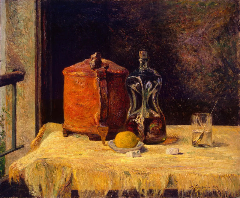 Stilleven bij het raam - Paul Gauguin