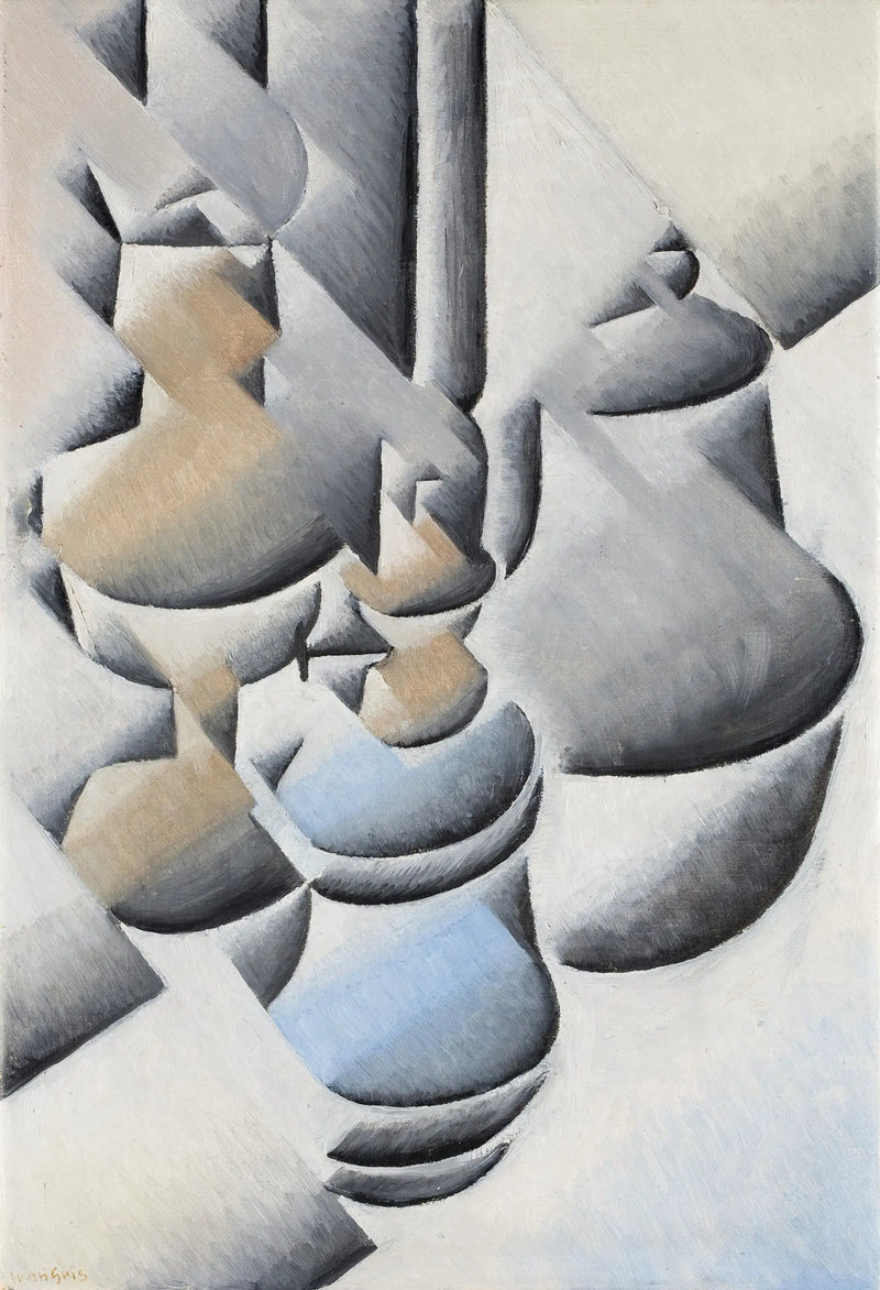 Natuurgetuigenis met lamp - Juan Gris