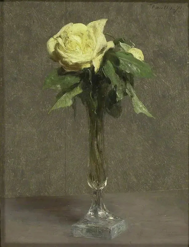 Natuurstudie met gele roos - Henri Fantin-Latour

Source:
Nature morte à la rose jaune - Henri Fantin-Latour