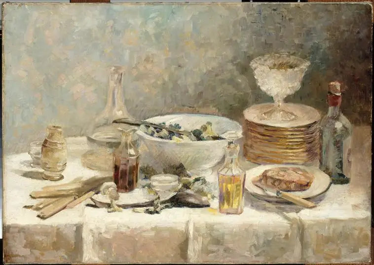 Natuurstudie met salade - Édouard Vuillard