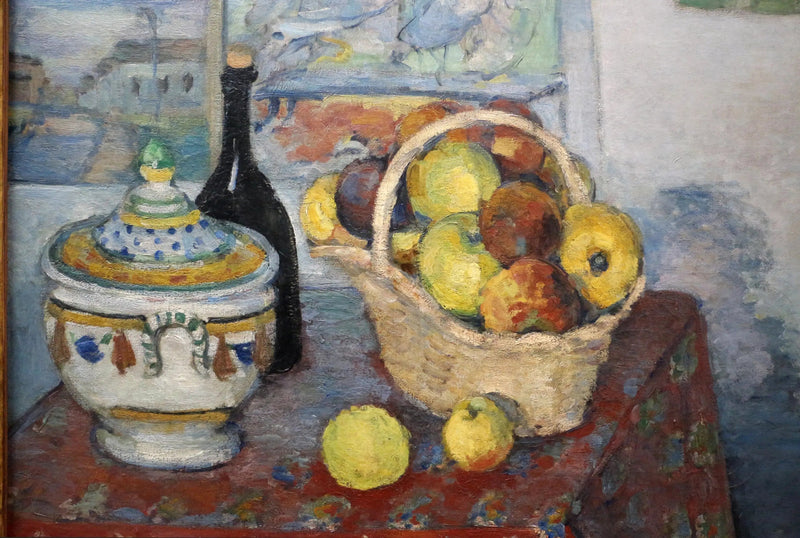 Stilleven met soepterrine - Paul Cézanne