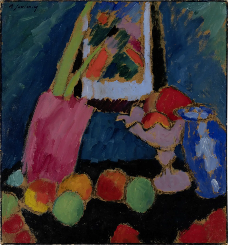 Natuurgetuigenis met paarse kom - Alexej von Jawlensky

Source:
Nature morte au bol violet - Alexej von Jawlensky