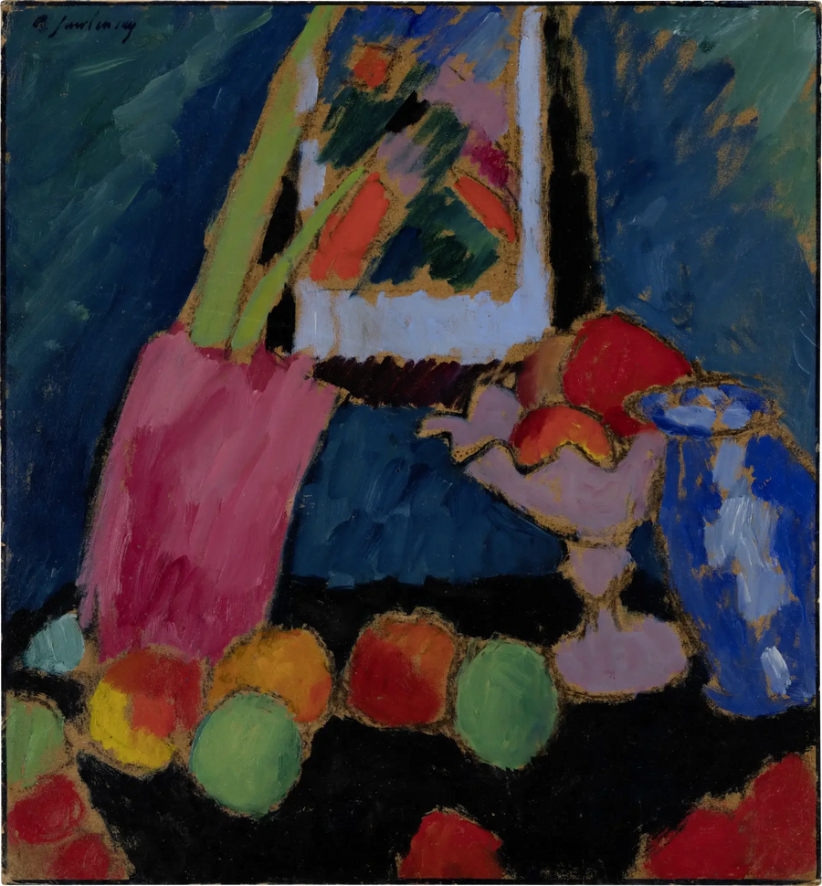 Natuurgetuigenis met paarse kom - Alexej von Jawlensky

Source:
Nature morte au bol violet - Alexej von Jawlensky