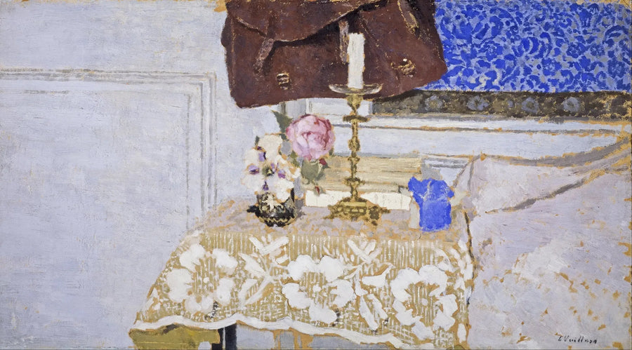 Natuurstudie met kandelaars - Édouard Vuillard