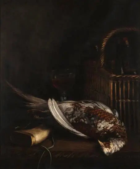 Stilleven met fazant - Claude Monet