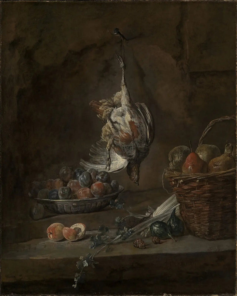 Stilleven met een dode fazant - Jean Simeón Chardin