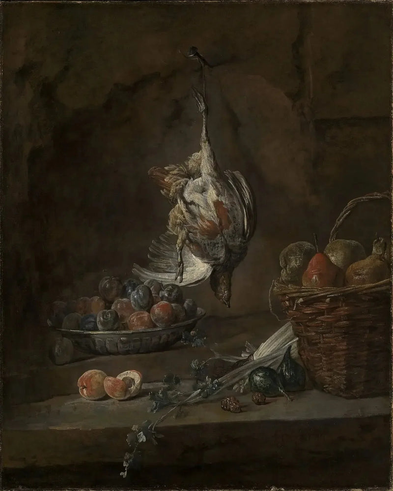 Stilleven met een dode fazant - Jean Simeón Chardin