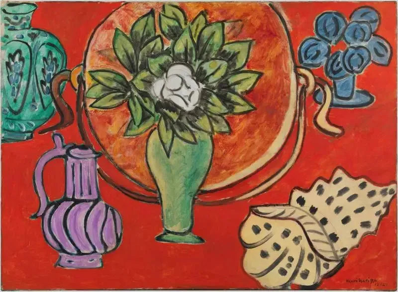 Stilleven met magnolia - Henri Matisse