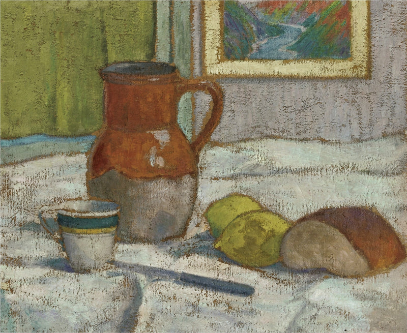 Stilleven met kan en kopje - Émile Bernard