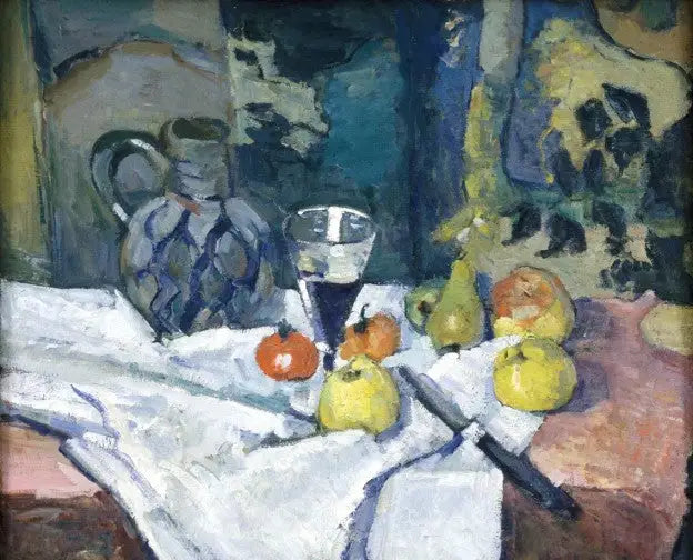 Stilleven met steengoedpot - Paul Cézanne
