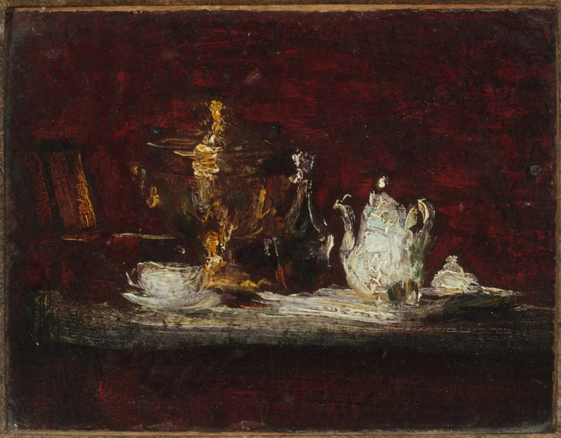 Stilleven met samovar - Henri Fantin-Latour

Source:
Nature morte au samovar - Henri Fantin-Latour