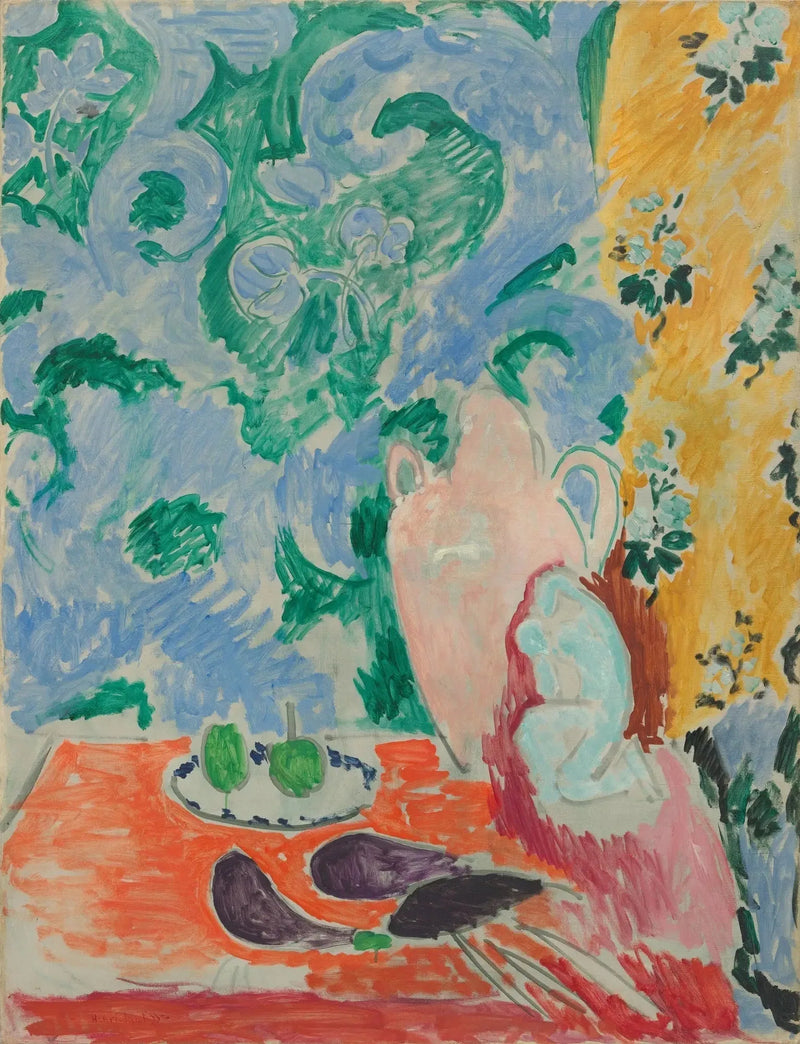 Stilleven met aubergines - Henri Matisse