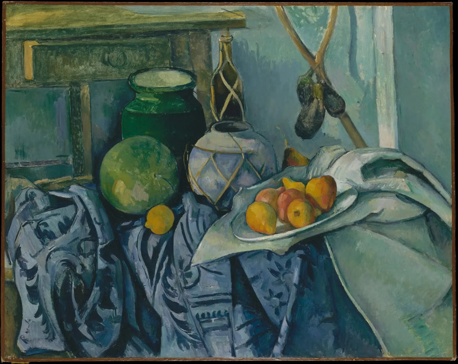 Stilleven met aubergines - Paul Cézanne