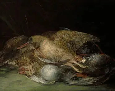 Stilleven met snipe - Francisco de Goya