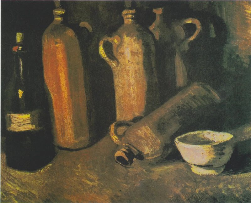Stilleven met potten - Vincent van Gogh