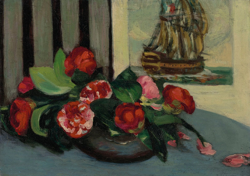 Stilleven met camellia's - Louis Anquetin