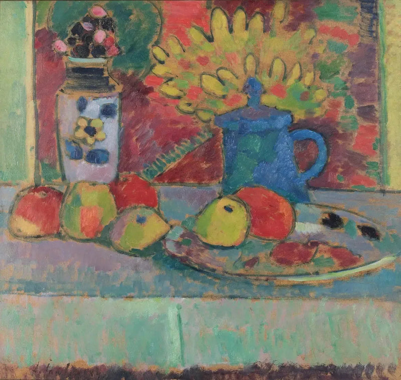 Stilleven met bloemen en fruit - Alexej von Jawlensky

Source:
Nature morte aux fleurs et aux fruits - Alexej von Jawlensky