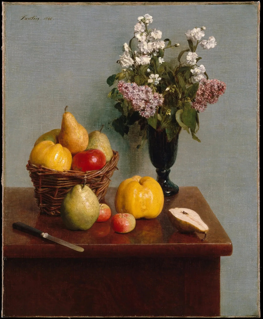 Natuurstudie met bloemen en fruit - Henri Fantin-Latour

Source:
Nature morte aux fleurs et aux fruits - Henri Fantin-Latour