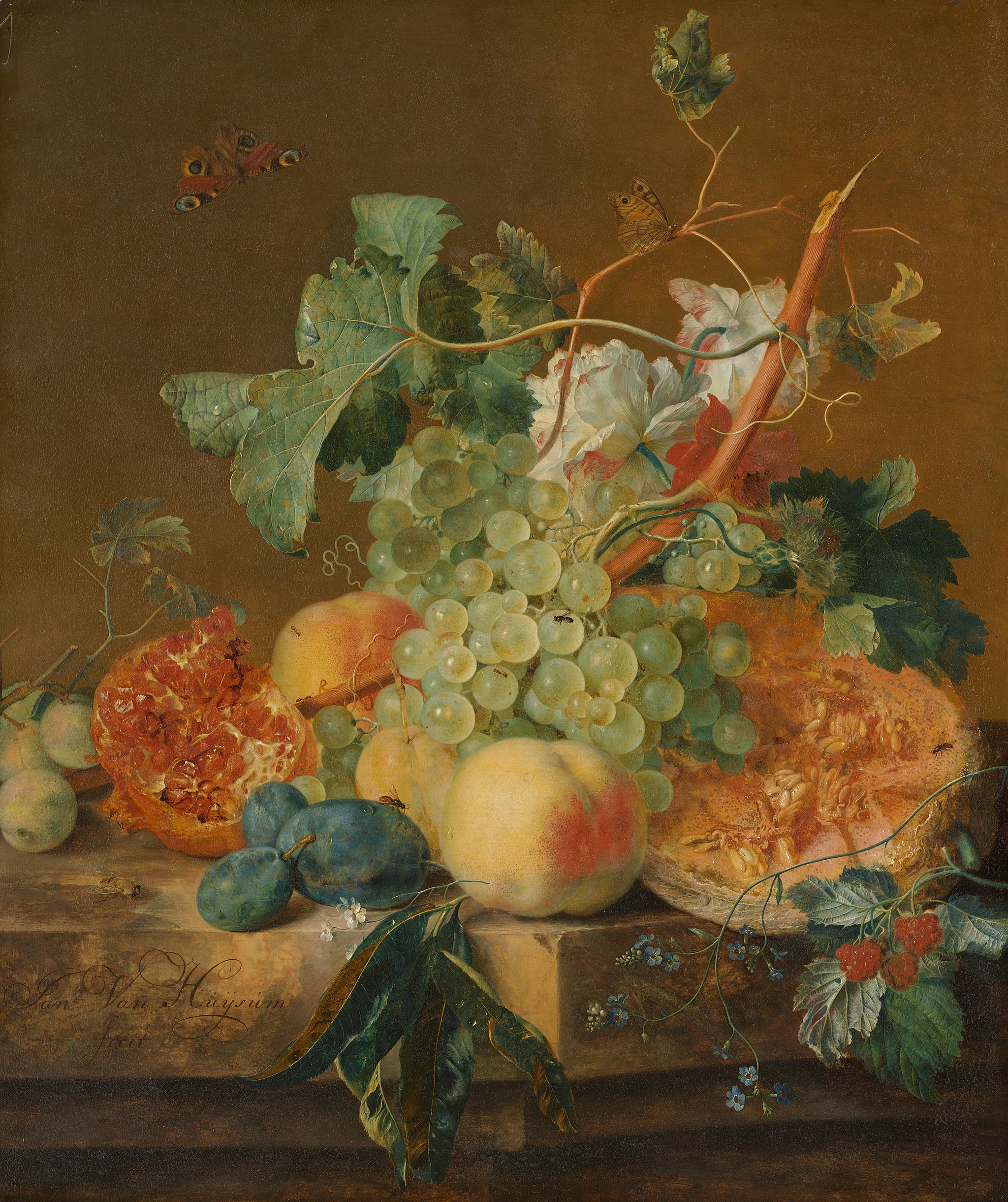 Nature morte aux fruits - Jan van Huysum