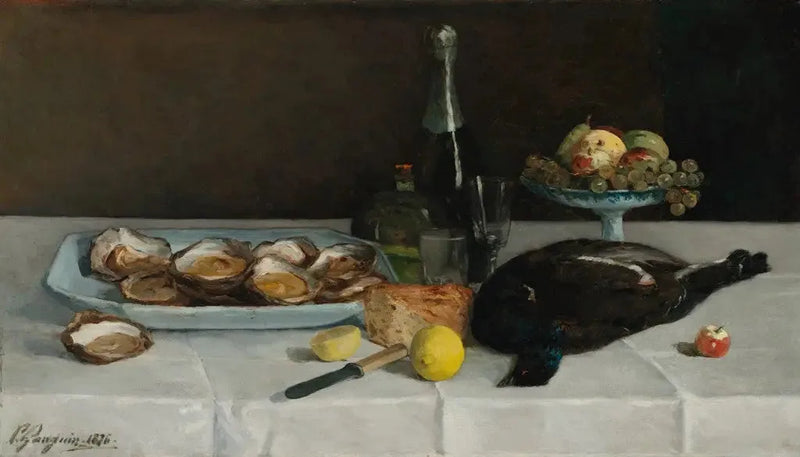 Stilleven met oesters - Paul Gauguin