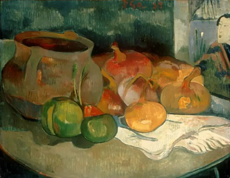 Stilleven met uien - Paul Gauguin