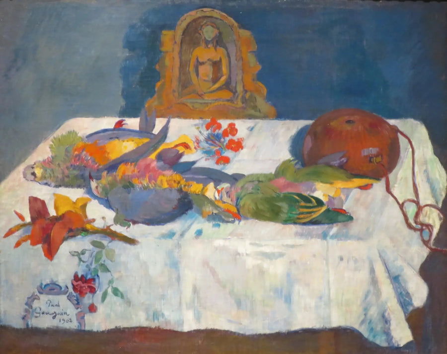 Stilleven met exotische vogels II - Paul Gauguin
