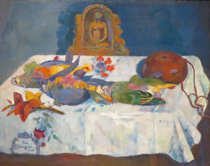 Stilleven met exotische vogels - Paul Gauguin